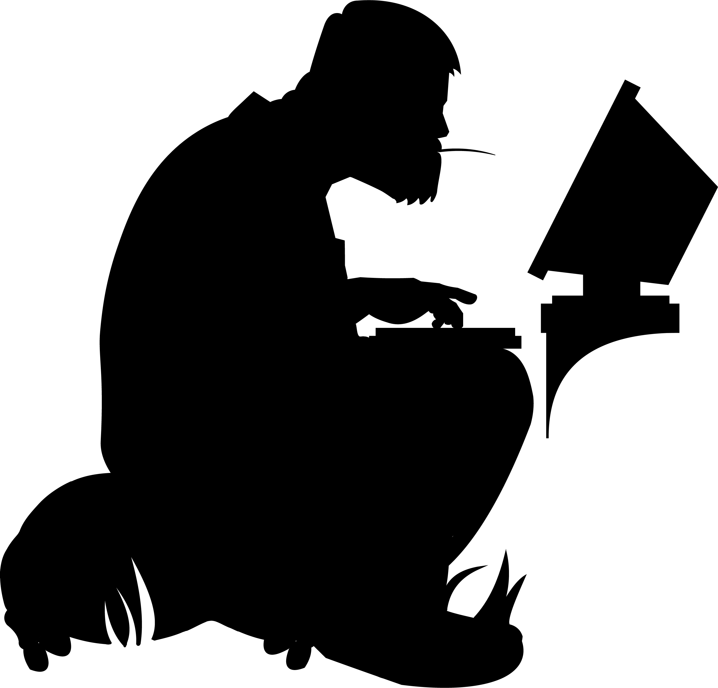 Computer Repair Technician (2913x2793), Png Download