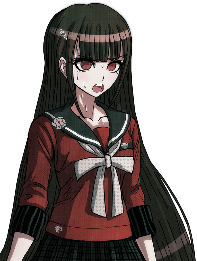 Maki With Her Hair Down - Danganronpa V3 Maki Harukawa (685x907), Png Download
