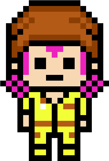 Super Danganronpa 2 Souda Pixel Sprite - ダンガン ロンパ 左右田 ドット (1200x1200), Png Download