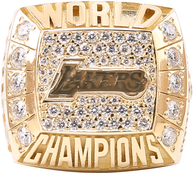 2000 Nba Championship Ring (400x400), Png Download