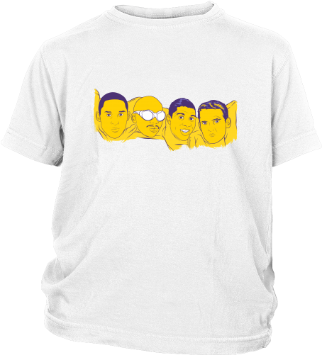 Lakers "mount Rushmore" Youth Shirt - Team Valor - Pokemon Go Into The Fire Tshirt Hoodies (500x500), Png Download