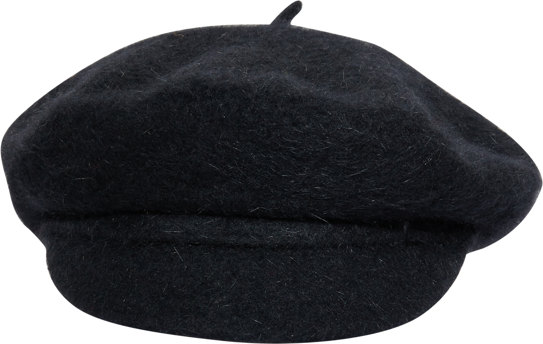 Clip Black And White Vendy Lucka Angora Hat Goorin - Norpro Compost Filter Refills 93f (2000x2000), Png Download