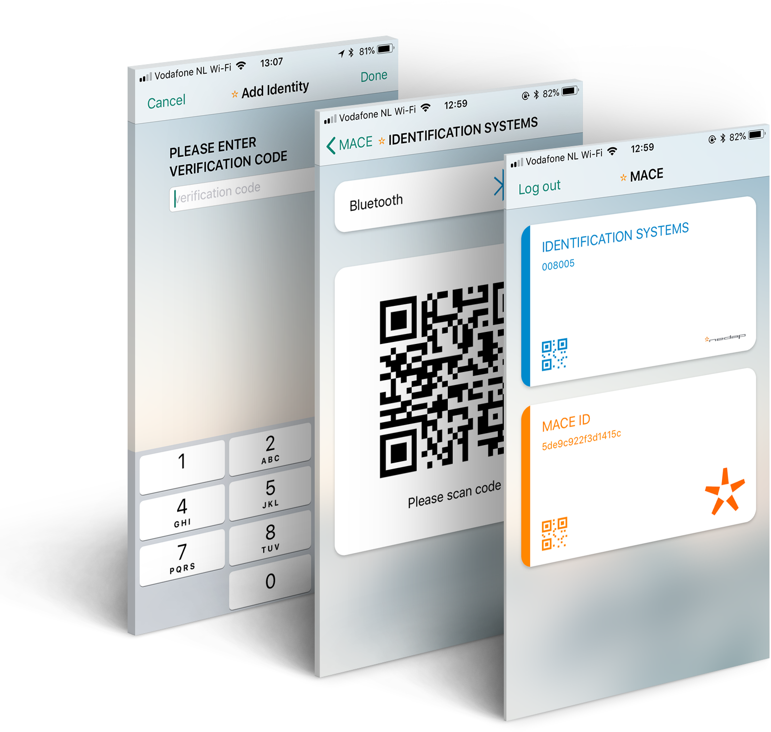 Mace Mobile Access App - Mobile Phone (1541x1462), Png Download