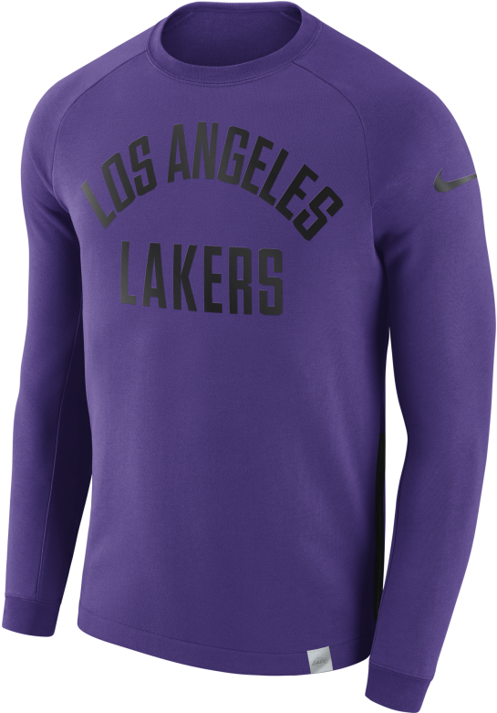 Nike Nba Los Angeles Lakers Crew For £50 - Nike Modern Crew Sweatshirt Lakers (780x780), Png Download