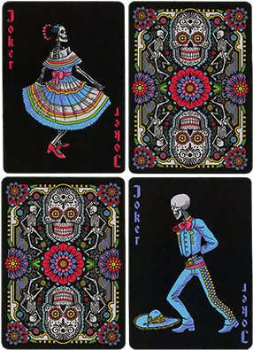 Los Muertos Playing Card (400x400), Png Download