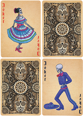 Dia De Los Muertos Second Edition Playing Cards (400x400), Png Download