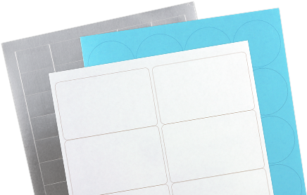 Blank Sheet Labels - Label (450x280), Png Download