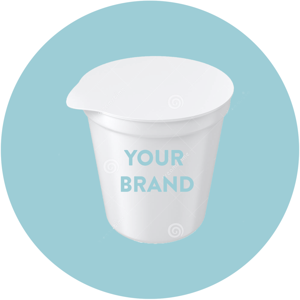Download Blank Yogurt Cup 23311508 Copy - Circle - Full Size PNG Image ...