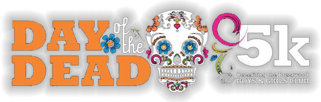Day Of The Dead 5k - Raleigh Day Of The Dead 5k 2018 (1200x360), Png Download