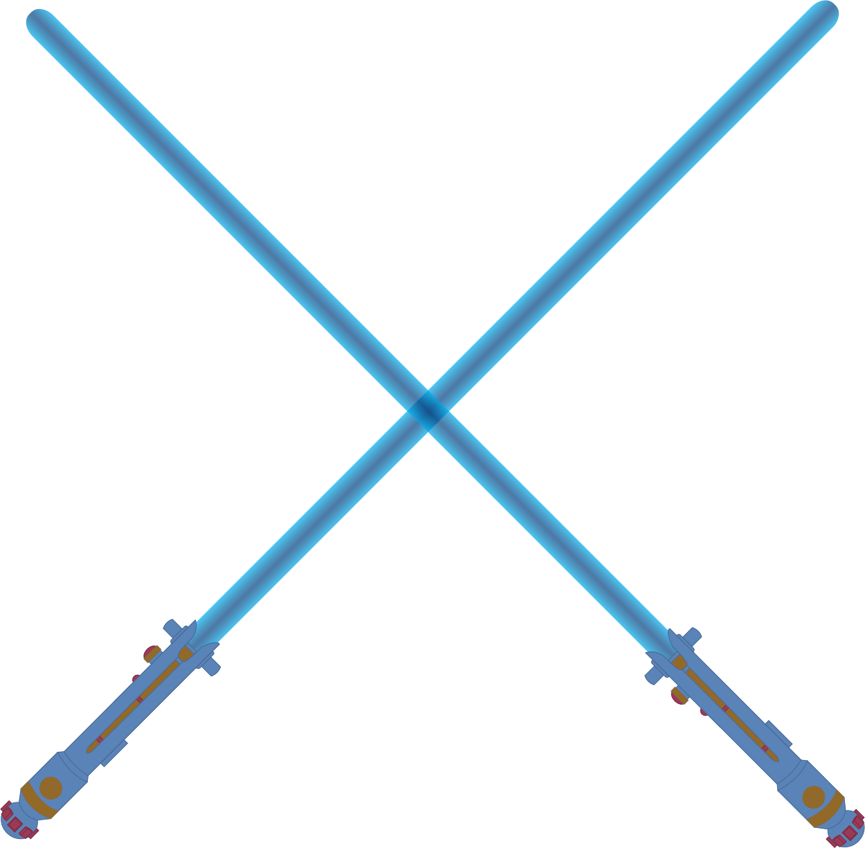 Kida Nedakh's Lightsabers - Lightsaber (1250x1225), Png Download