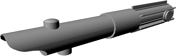 I Think Lightsabers Are Pretty Simple, In Regards To - Gun Barrel (640x480), Png Download