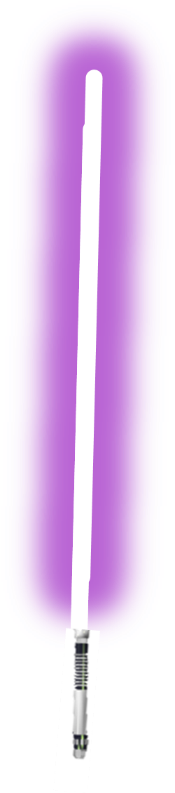 File Purplelightsaber Wikimedia Commons - Parallel (276x1147), Png Download