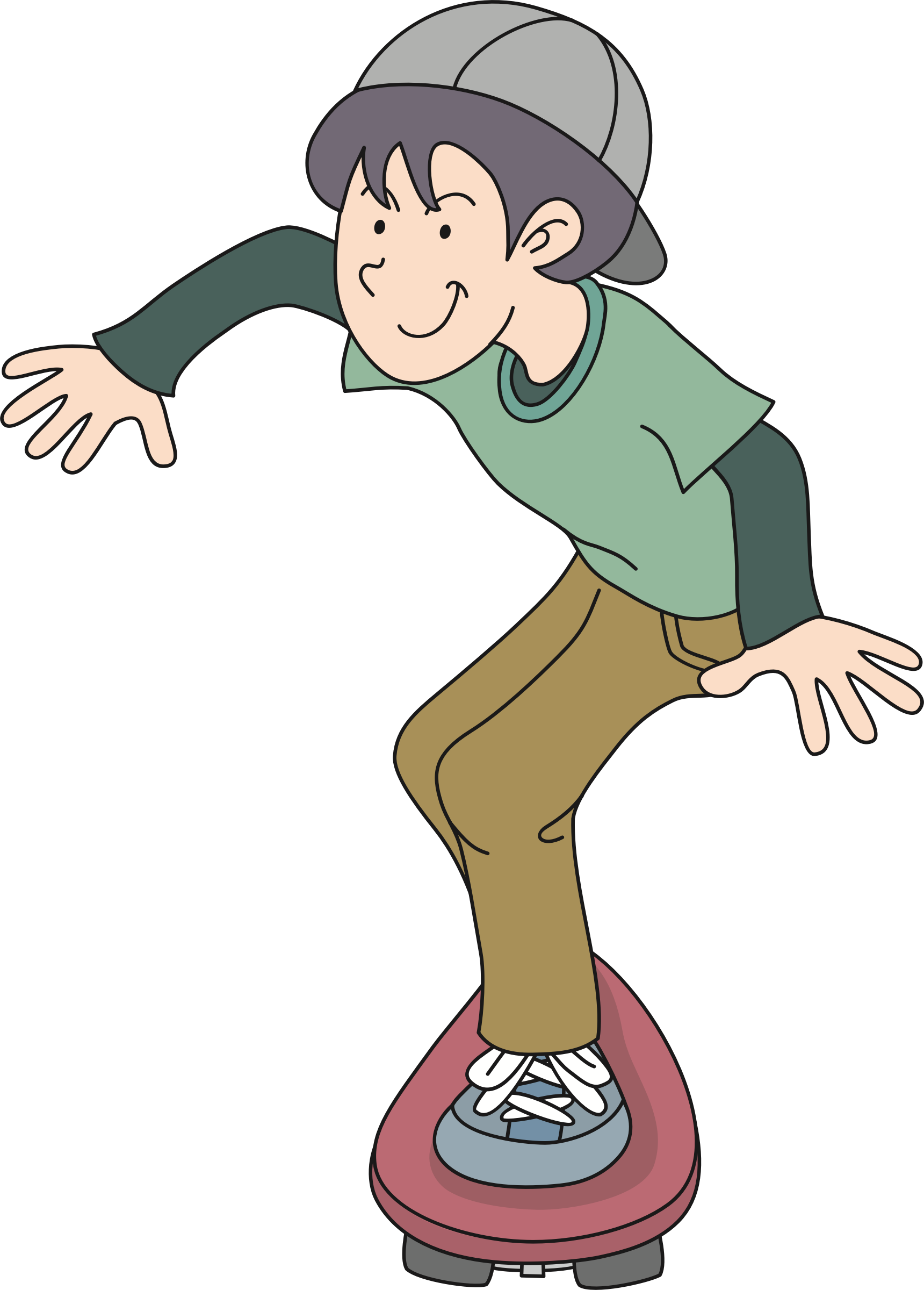 Big Image - Skateboard (1720x2400), Png Download