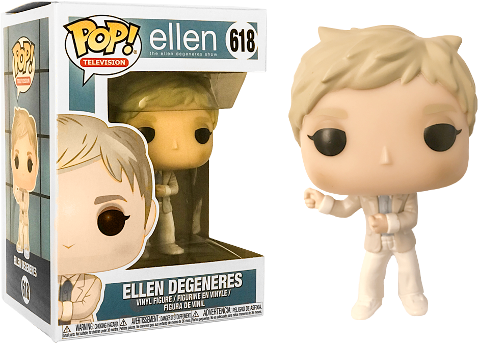 Https - //www - Ellenshop - Com/products/ellen Funko - Ellen Degeneres Funko Pop (1000x1000), Png Download