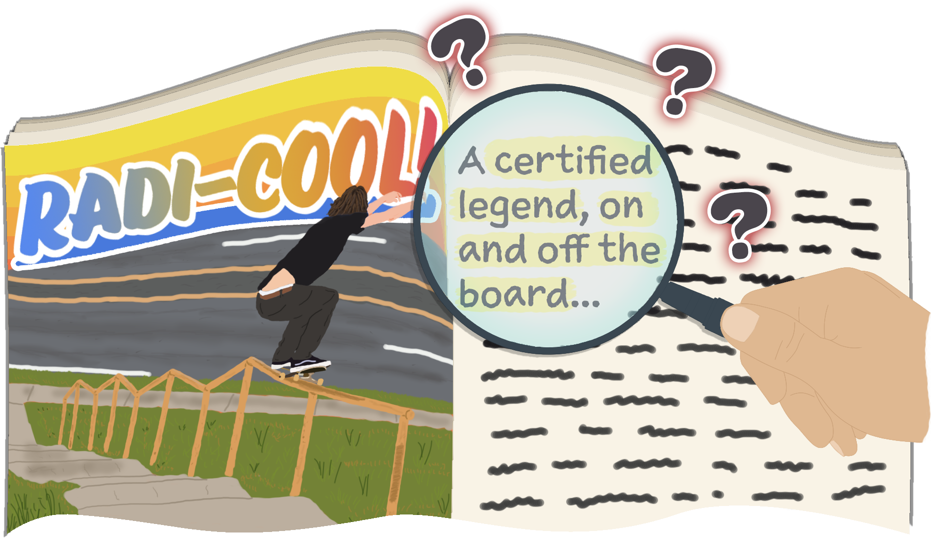 Since The Dawn Of Thrasher And Transworld, Writers - Kickflip (1858x1075), Png Download