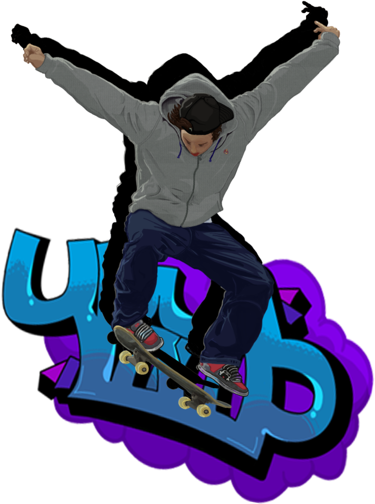 Clip Art Library Skate The Ride By Ulamb On Deviantart - Граффити Png Skate (762x1049), Png Download