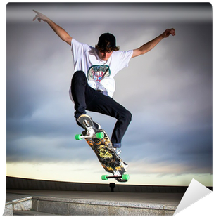 Body Bebê Skate Longboard Ollie (400x400), Png Download