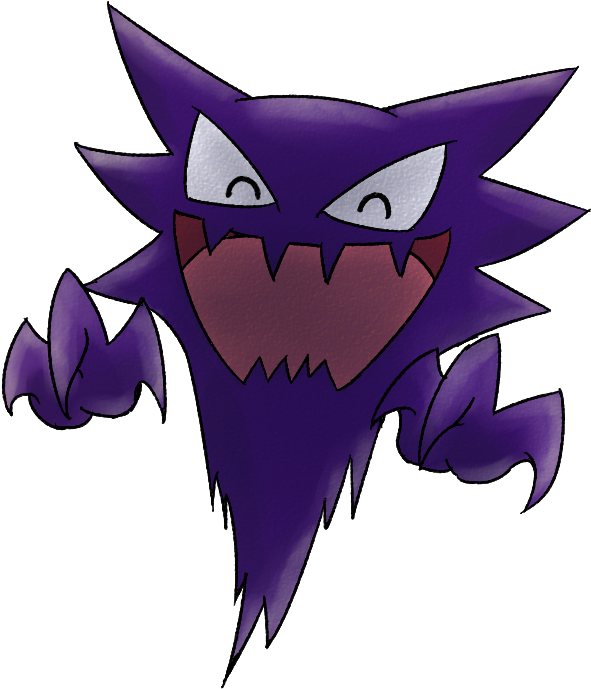 Testing Testing 123 - Haunter (940x692), Png Download