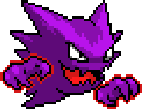 Haunter - Haunter Sprite (528x416), Png Download