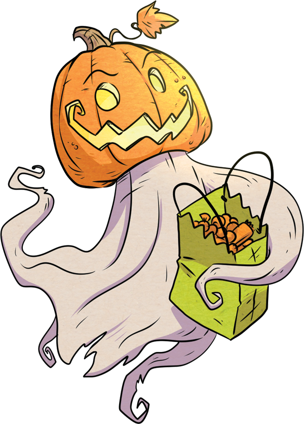 02 - Halloween Haunter (600x836), Png Download