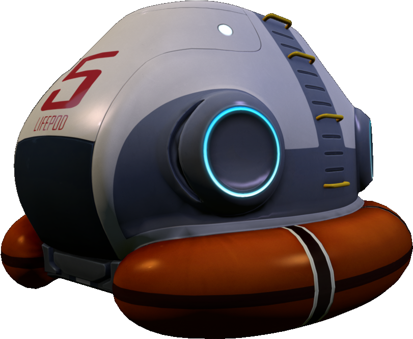 Lifepod 5 Subnautica Wiki Fandom Powered By Wikia - Subnautica Escape Pod (1280x720), Png Download