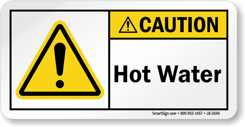 Zoom - Buy - Caution Equipment Starts Automatically (800x414), Png Download