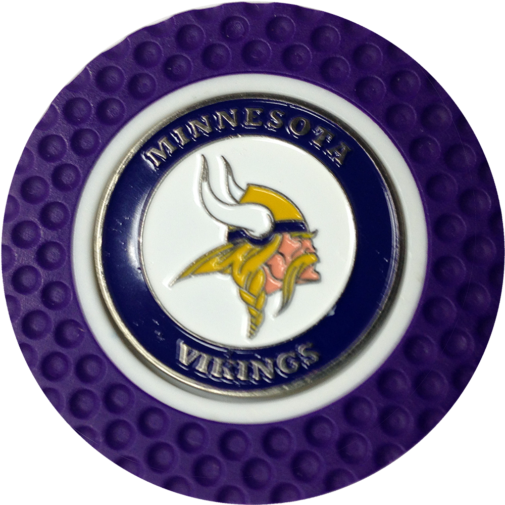 Golf Ball Marker Nfl Minnesota Vikings - Minnesota Vikings (1000x999), Png Download