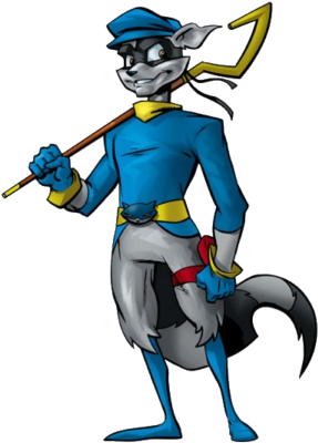 Sly Cooper In Sly 2 - Sly Cooper Sly (300x414), Png Download