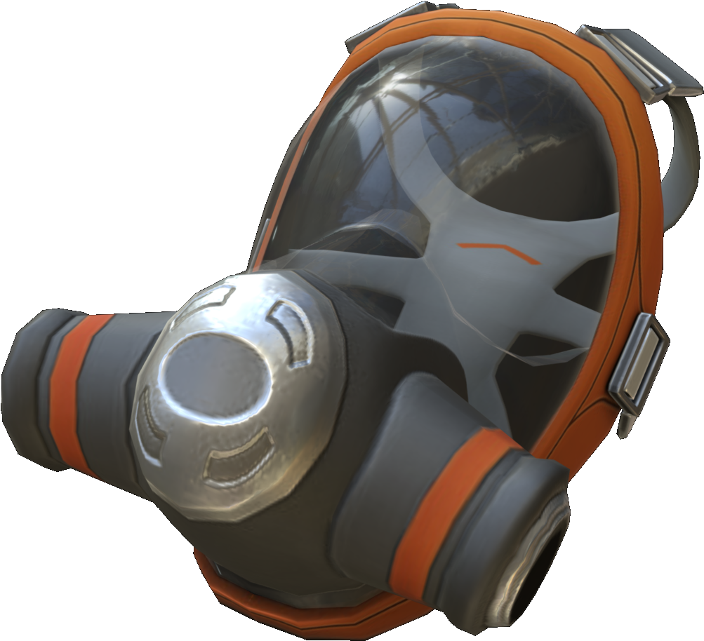 Download Rebreather Sketchfab Subnautica Mask Full Size PNG Image