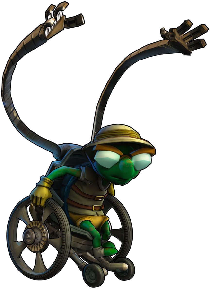 Bentley Sly Cooper - Sly Cooper Thieves Raccoonus Bently (1200x1200), Png Download