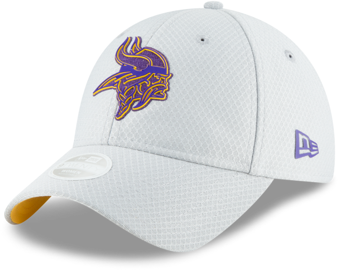 Women's Minnesota Vikings New Era 2018 Gray Training - Hat (1024x819), Png Download