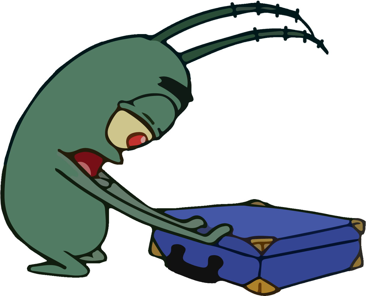 download plankton momo plantilla bobesponja plankton plantilla full size png image pngkit pngkit