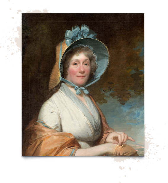 Henrietta Liston's Portrait By Gilbert Stuart - Henrietta Liston (567x616), Png Download