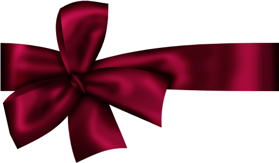 1 2 3 4 5 6 7 8 9 - Dark Red Bow Png (600x363), Png Download