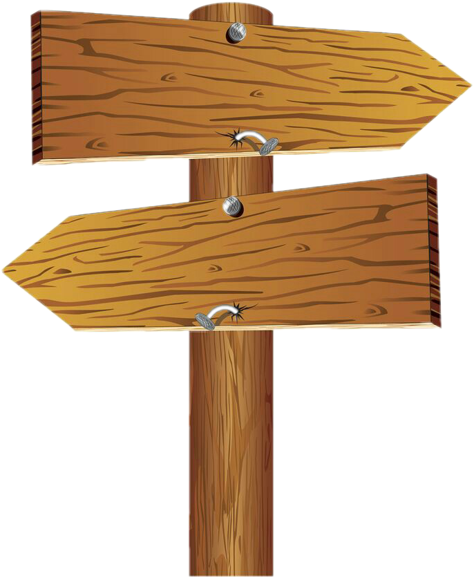 Report Abuse - Arrow Wooden Sign Png (715x906), Png Download
