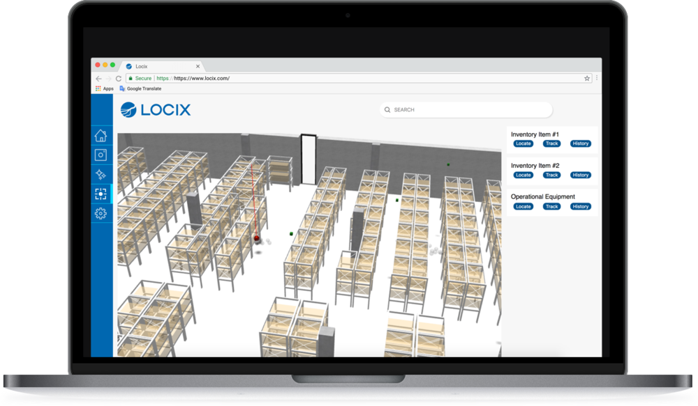 Locix Web Positioningscreen - Locix, Inc. (1000x583), Png Download