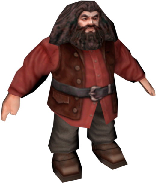Download Zip Archive - Hagrid Harry Potter Pc (750x650), Png Download
