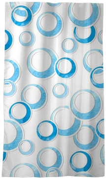 Seamless Blue Circles Pattern - Circle (400x400), Png Download