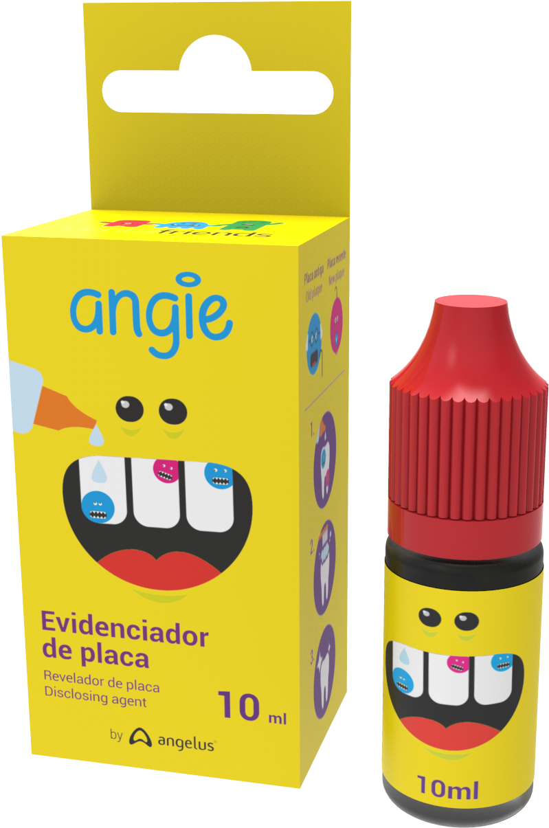 1706140655 Angie Evidenciador De Placa Embalagem E - Angelus (2048x1324), Png Download