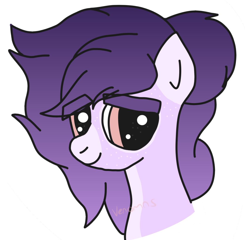 Violet Drawing Simple - Drawing (1045x1024), Png Download