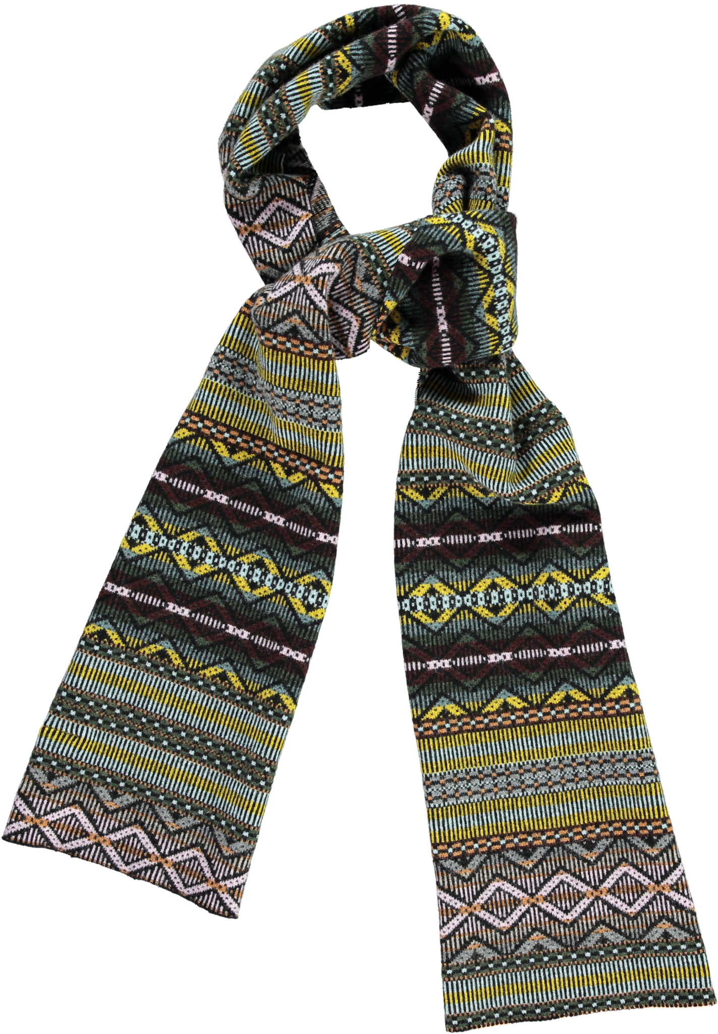 Mosaic Weave Scarf Earth - Quinton-chadwick (2048x2048), Png Download