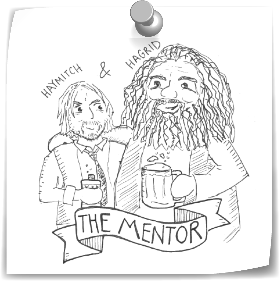 Mentor-pin - Writing (1151x1123), Png Download
