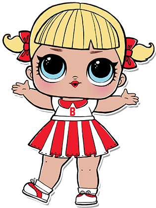 1 009 Cheer Captain - Imagenes De Muñecas Lol Surprise (403x550), Png Download