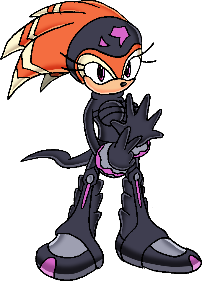 Shade The Echidna Project 20 - Personagens Do Sonic Criados Por Fans (684x948), Png Download