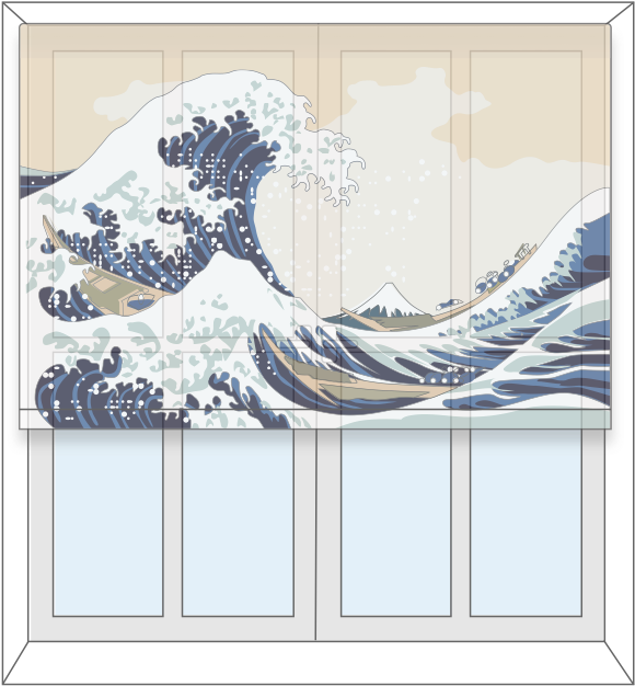 Sheer Weave Printed Window Shade - Diplomatic Strategy For Japan, U.s. And China (ebook) (696x732), Png Download