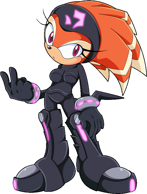 Shade - Shade The Echidna (603x783), Png Download