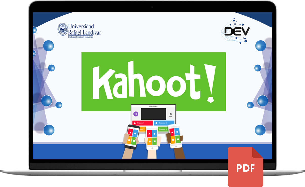 Kahoot Es Una Plataforma De Aprendizaje Mixto Basado - Handheld Game Console (1234x755), Png Download