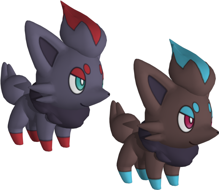 Download Zip Archive - Pokemon Sun And Moon Zorua (750x650), Png Download