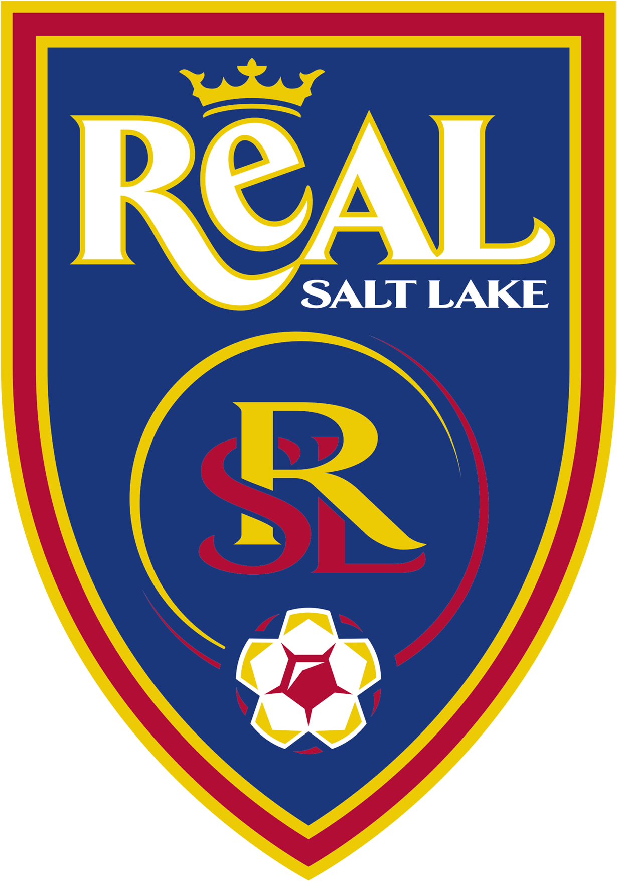 Real Salt Lake Transparent Image - Real Salt Lake Logo Png (1280x1812), Png Download