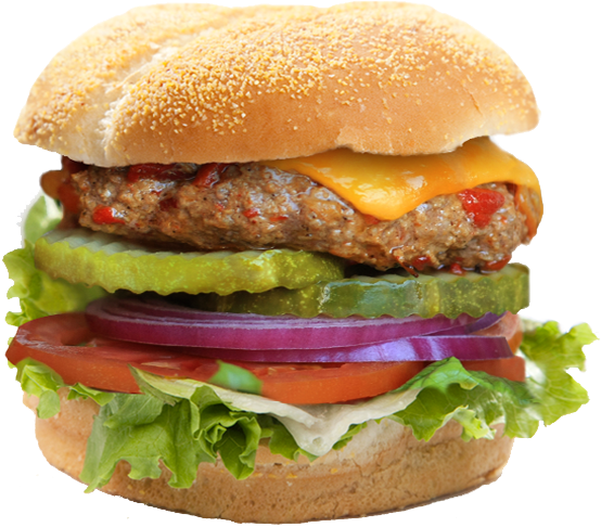 Hamburger, Burger Png Image - Burger Png (554x486), Png Download